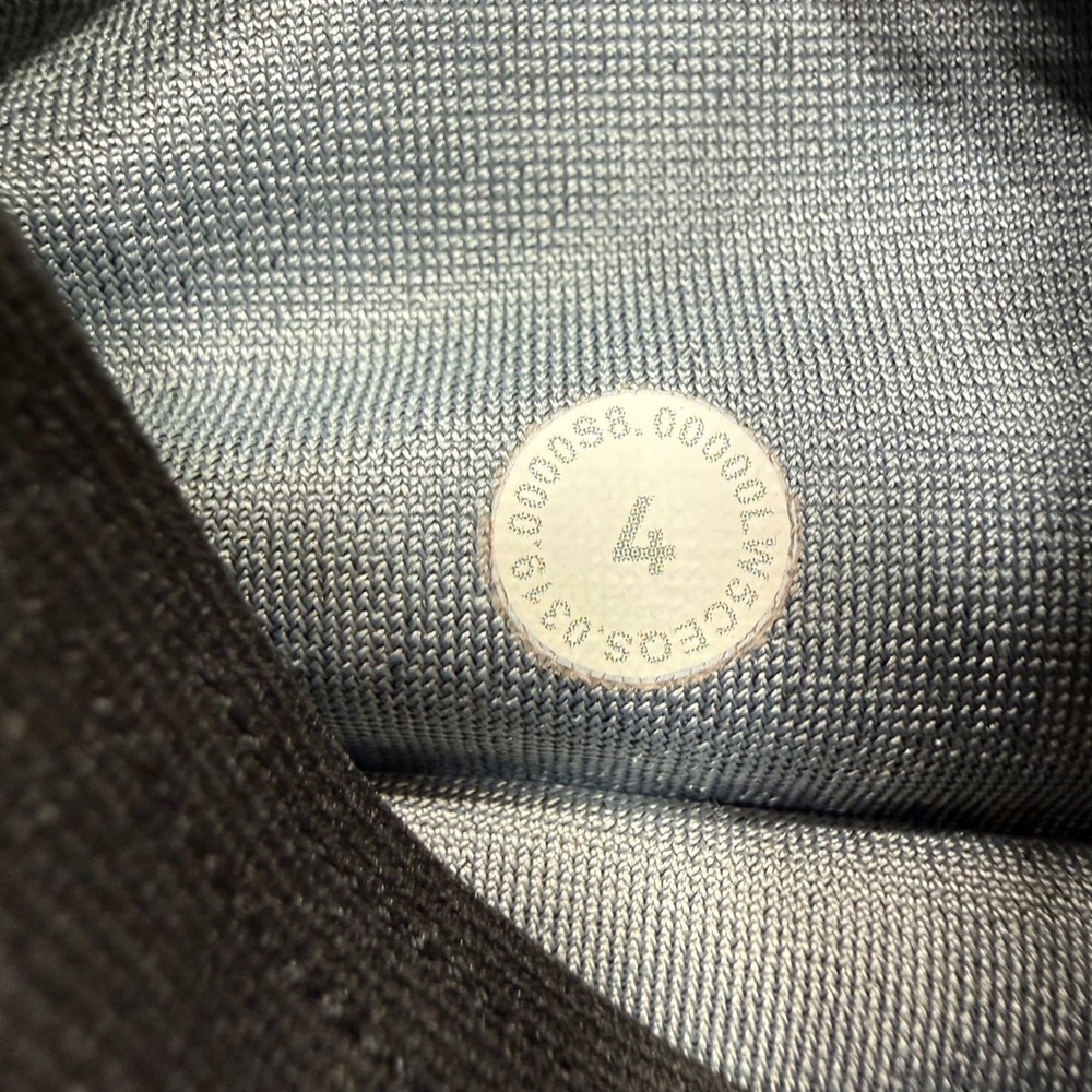 Lululemon Tight Stuff Tight II Black Dotted Reflective Leggings Size 4 High Rise - Picture 8 of 8